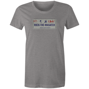 Women's T-shirt - Ski Utah Plate