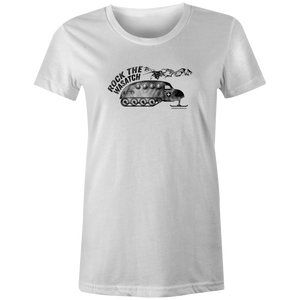 Women's T-shirt - Retro Snow Bus