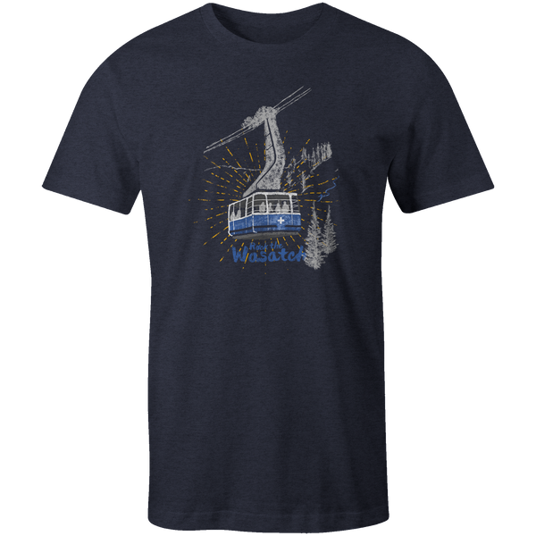 Men's T-shirt - Blue Tram