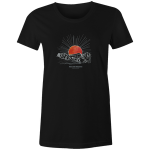 Women's T-shirt - Sunrise Over the Wasatch