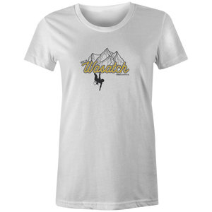 Women's T-shirt - Rock Climbing