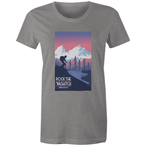 Women's T-shirt - Alpine Skier