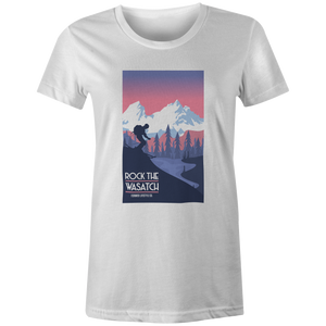 Women's T-shirt - Alpine Skier