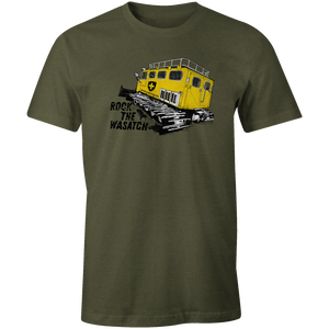 Men's T-shirt - Yellow Snow Cat