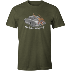 Men's T-shirt - Porsche Vintage Ski