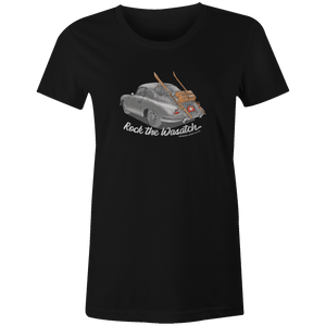 Women's T-shirt - Porsche Vintage Ski