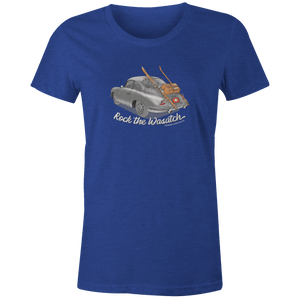 Women's T-shirt - Porsche Vintage Ski