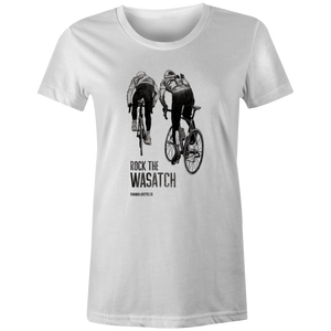 Women's T-shirt - Climbing Cyclists