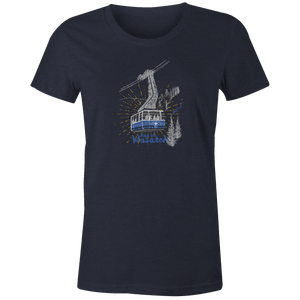 Women's T-shirt - Blue Tram