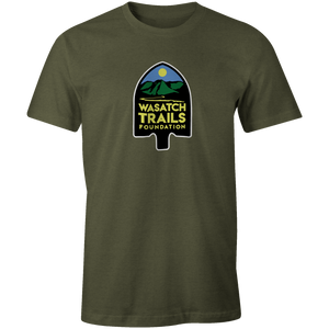 Men's T-shirt - Wasatch Trail Fondation