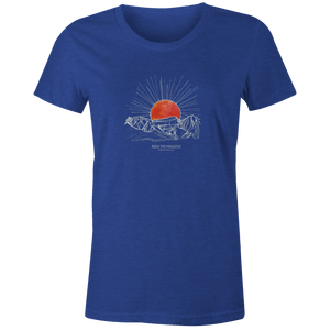 Women's T-shirt - Sunrise Over the Wasatch