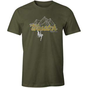 Men's T-shirt - Rock Climbing