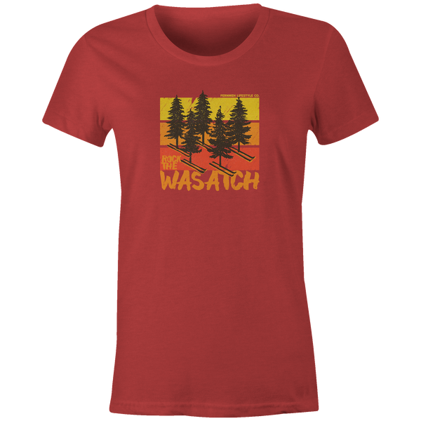 Women's T-shirt - Ski Pines