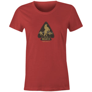 Women's T-shirt - Skijoring Arrow Head