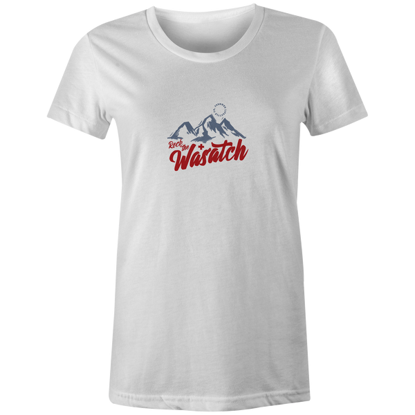 Women's T-shirt - Rock the Wasatch Mountains
